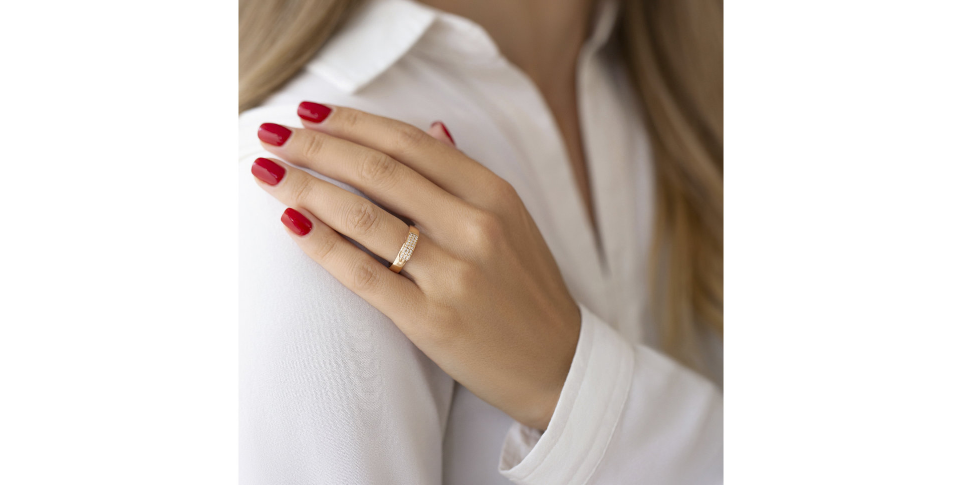 Prsten s diamanty Shiny Dice