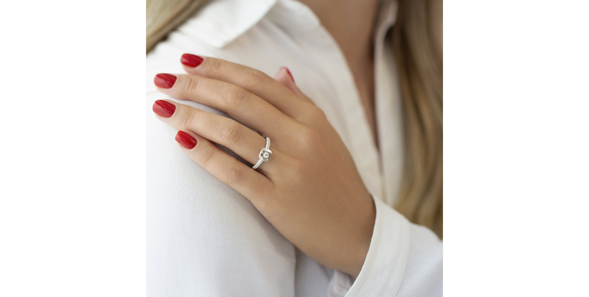 Prsten s diamanty Royal Love