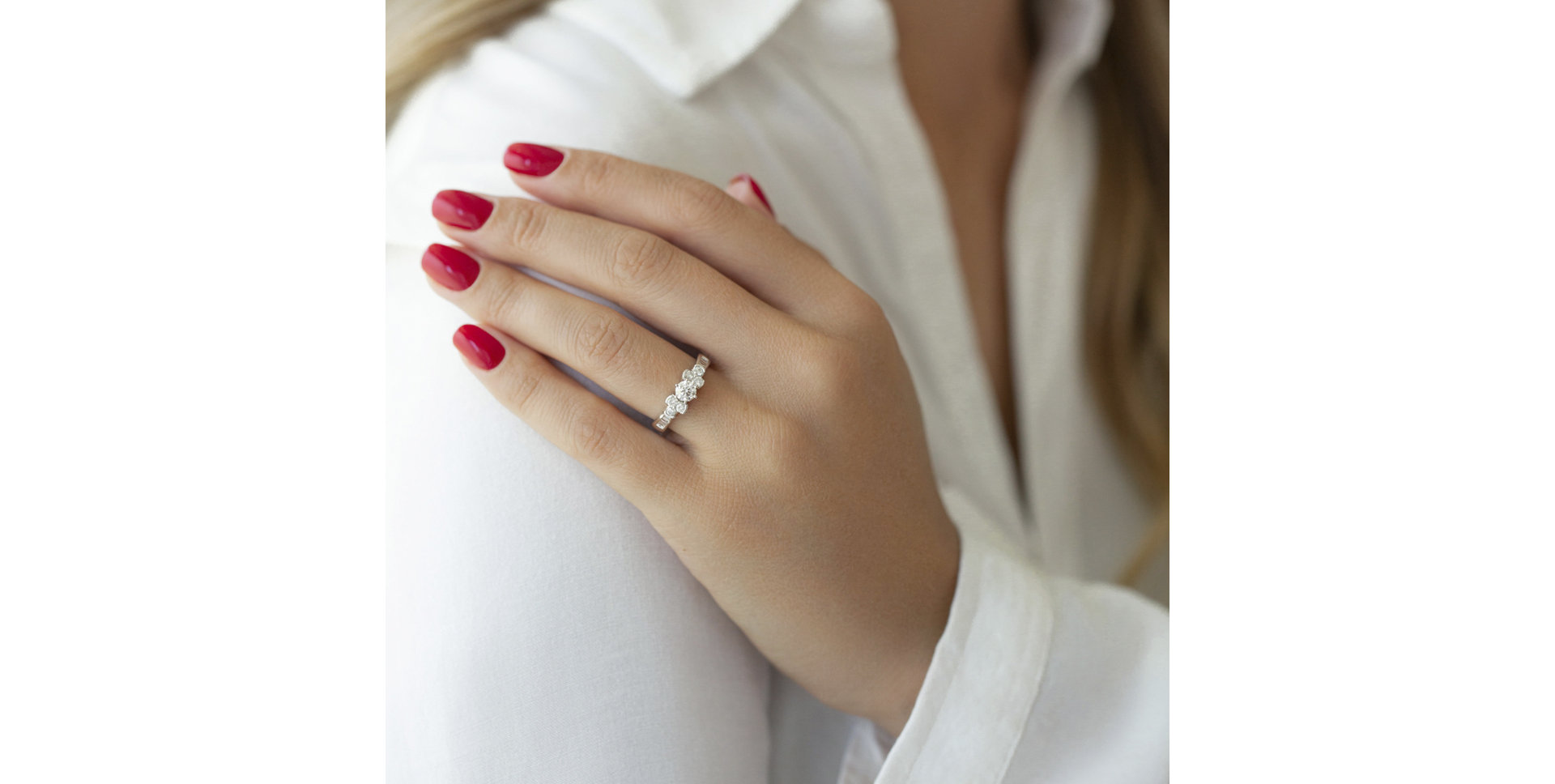 Prsten s diamanty Lavinia