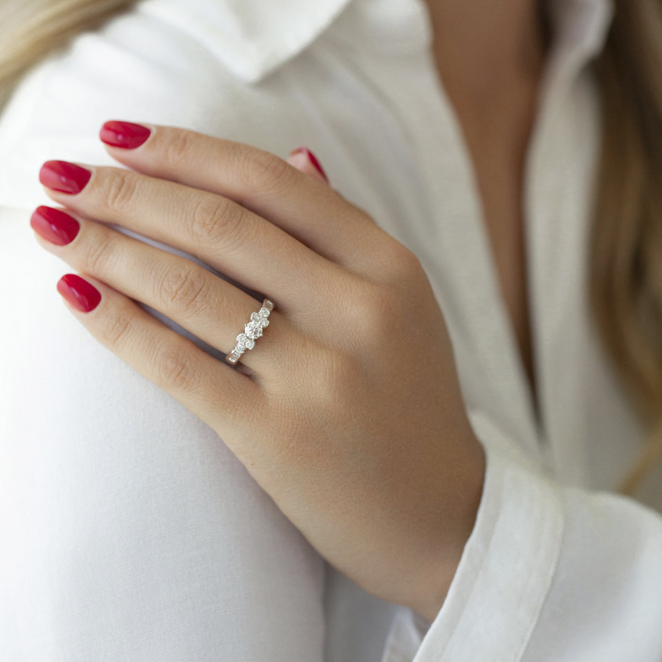 Prsten s diamanty Lavinia