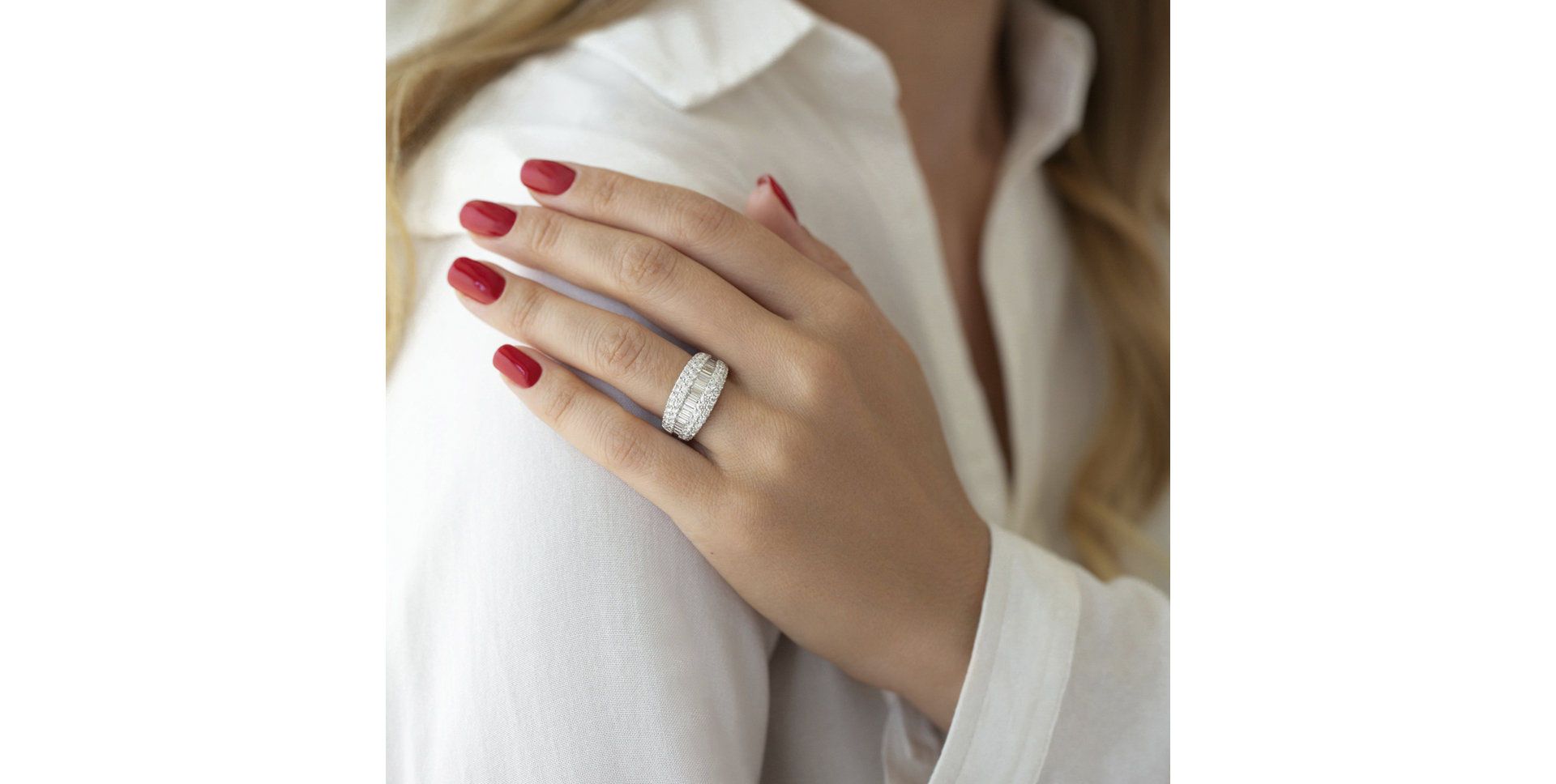 Prsten s diamanty Maxine