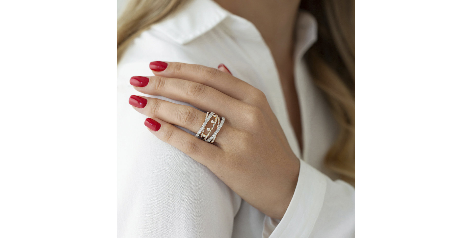 Prsten s diamanty Venus Mosaic