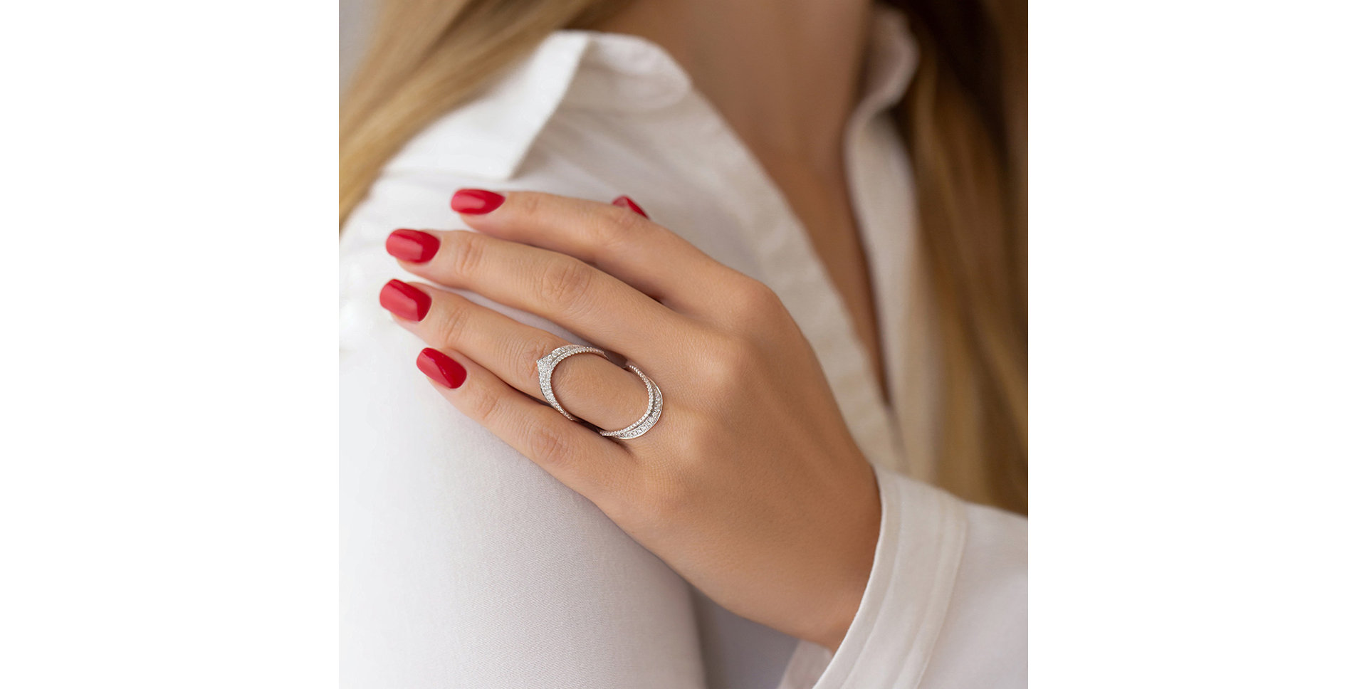 Prsten s diamanty Marea