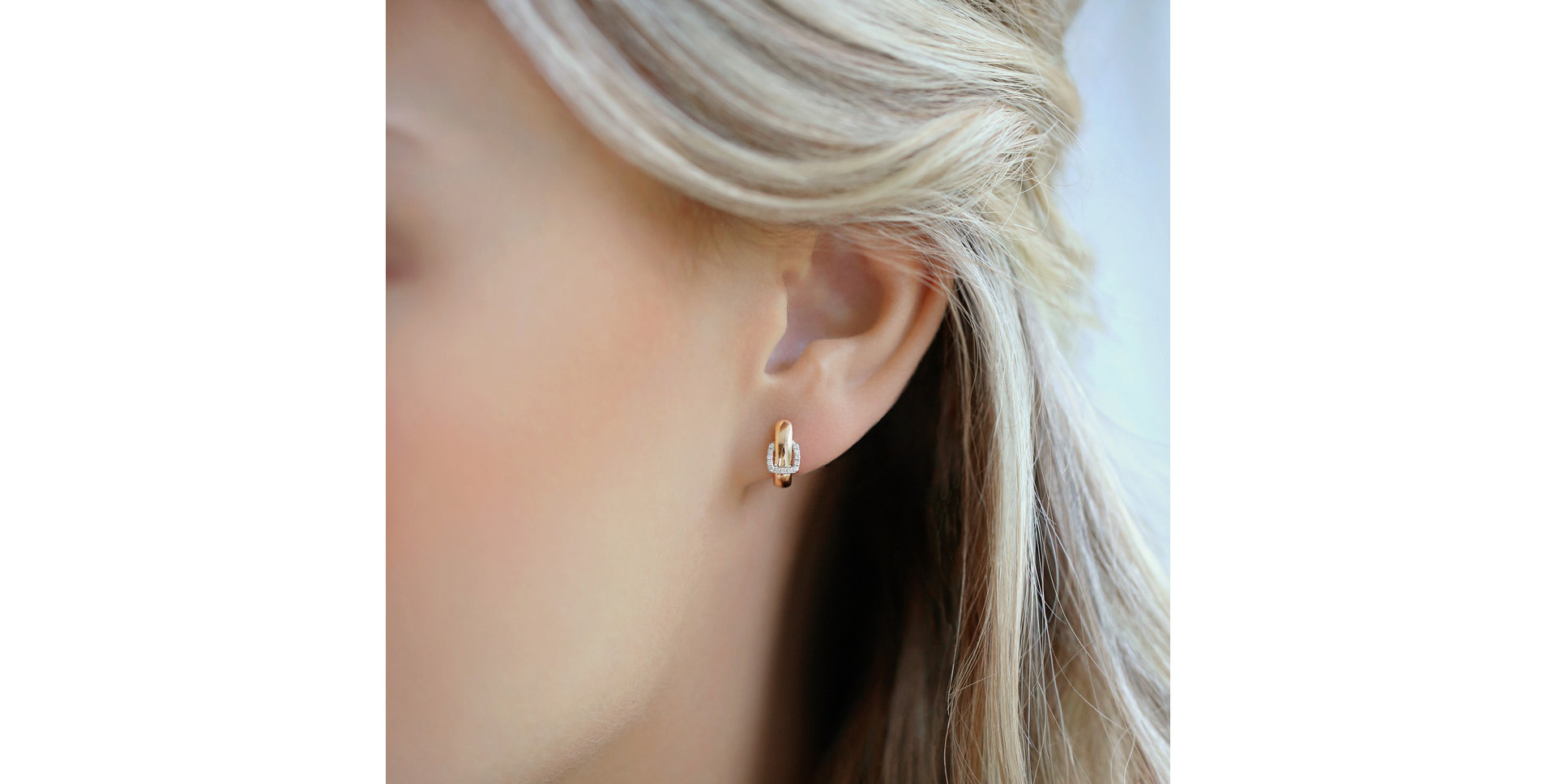 Náušnice s diamanty Galaxy Symphony