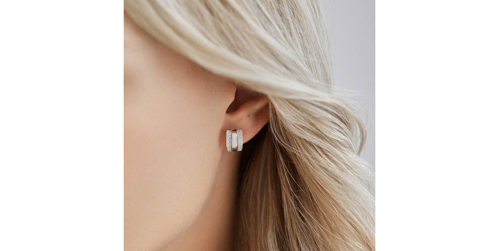 Náušnice s diamanty Dream Symetry