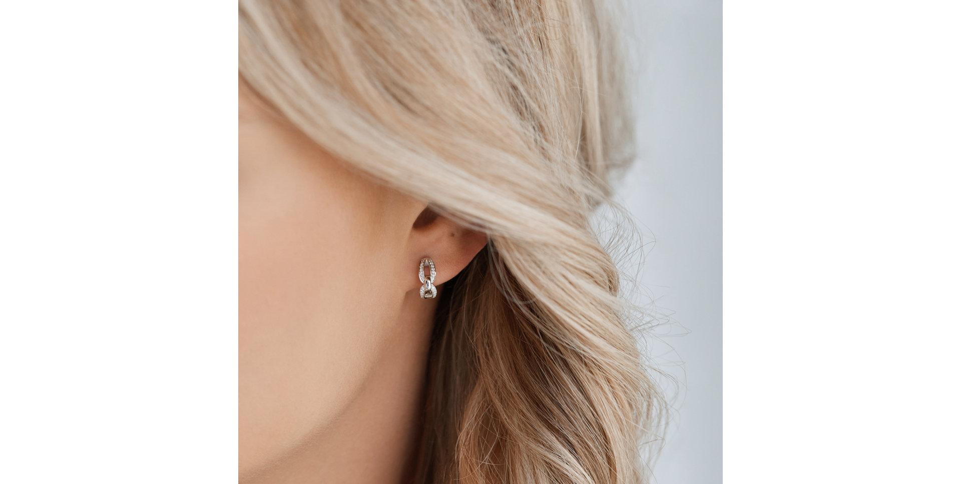 Náušnice s diamanty Moonlight Pleasure