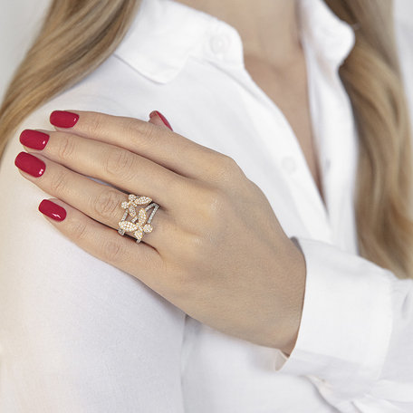Prsten s diamanty Amanda