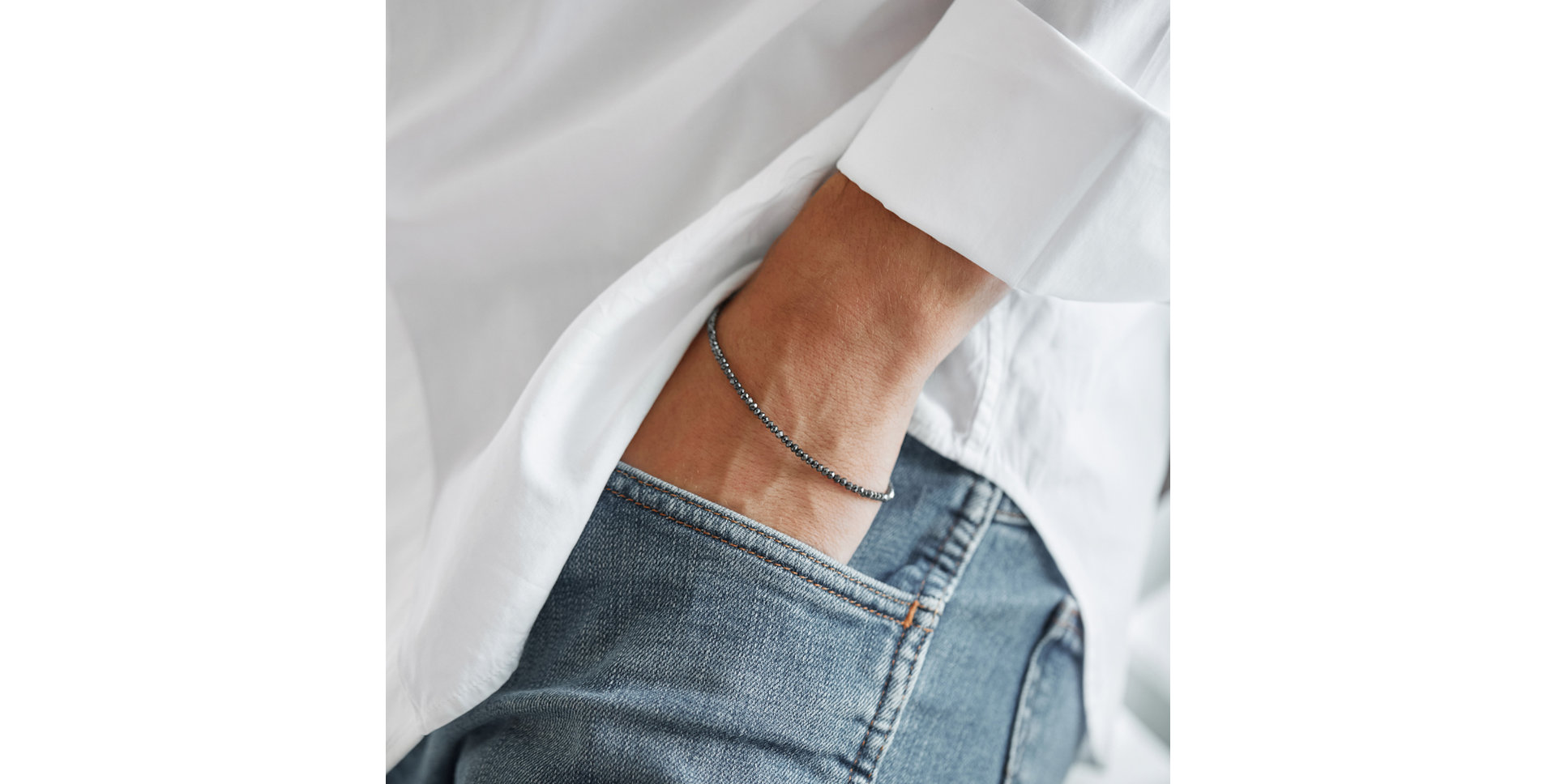 Náramek s diamanty Darkness