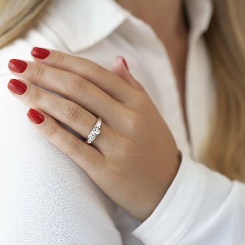 Prsten s diamanty Magical Rocket