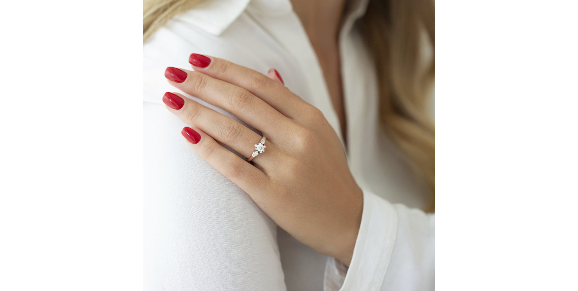 Prsten s diamanty Martinien