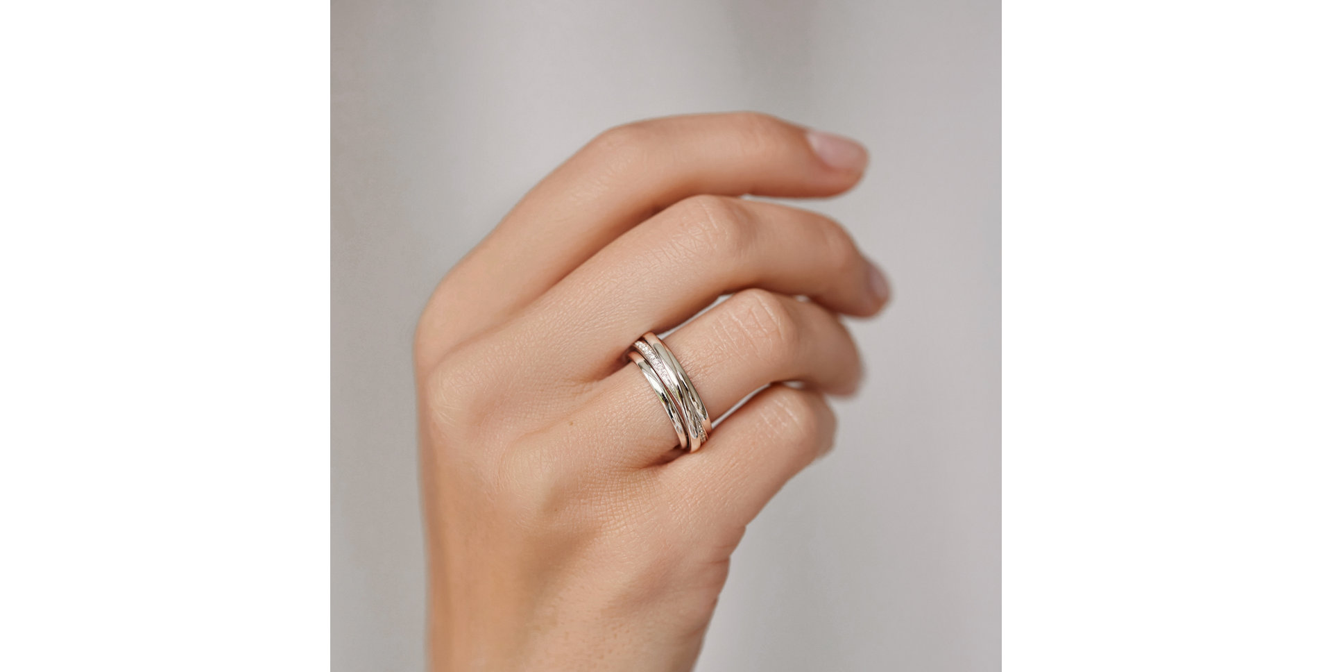 Prsten s diamanty Princess Dawn