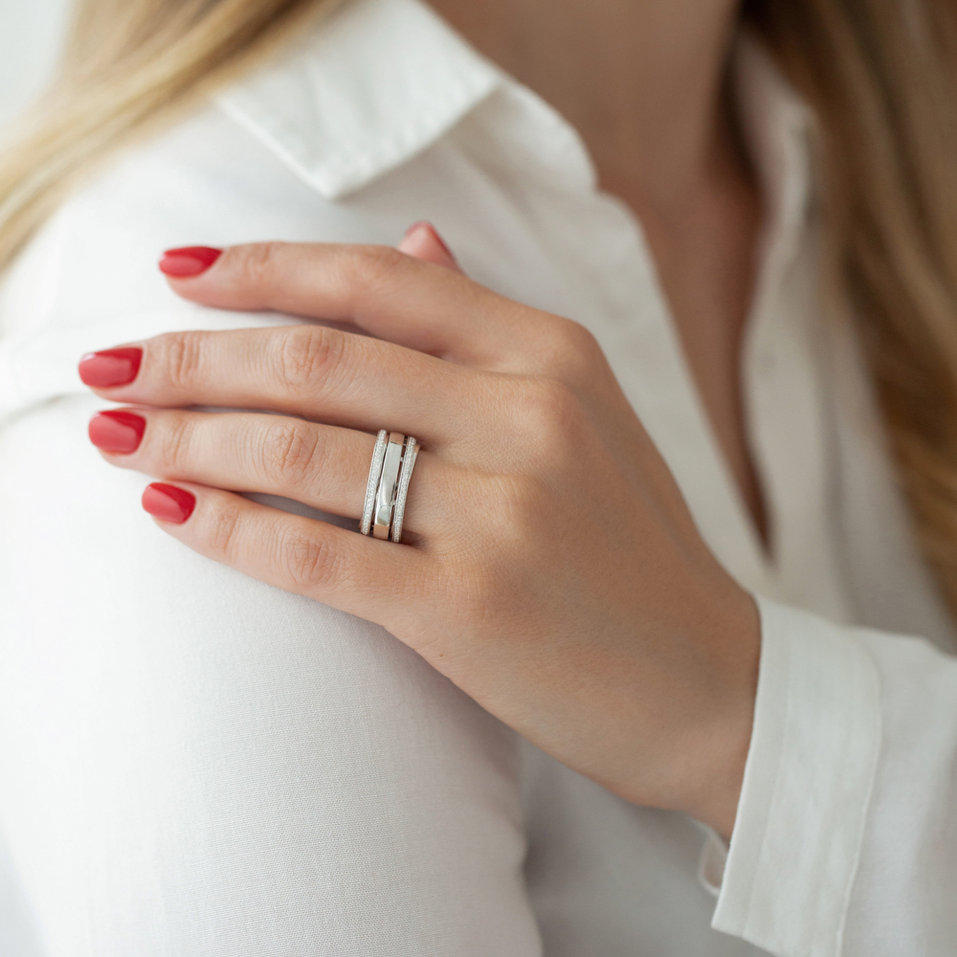 Prsten s diamanty Charming Andromeda