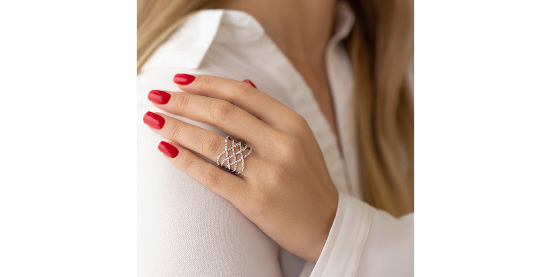 Prsten s diamanty Rolande