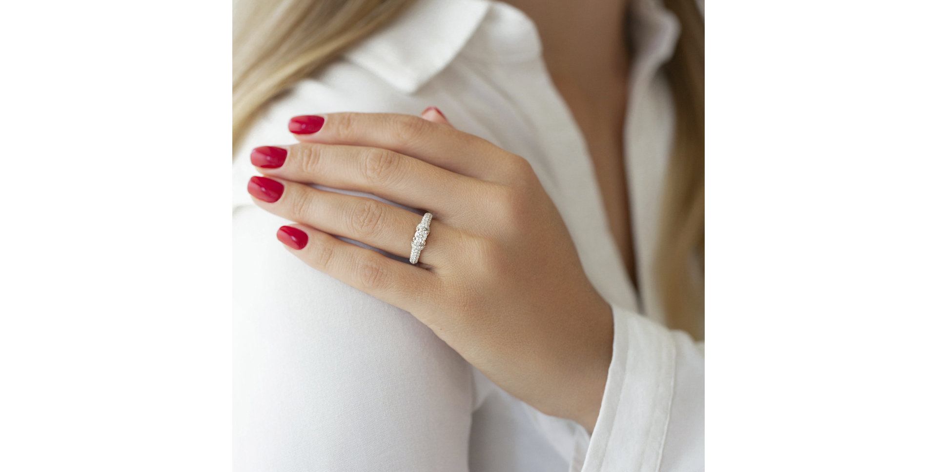 Prsten s diamanty Delphina