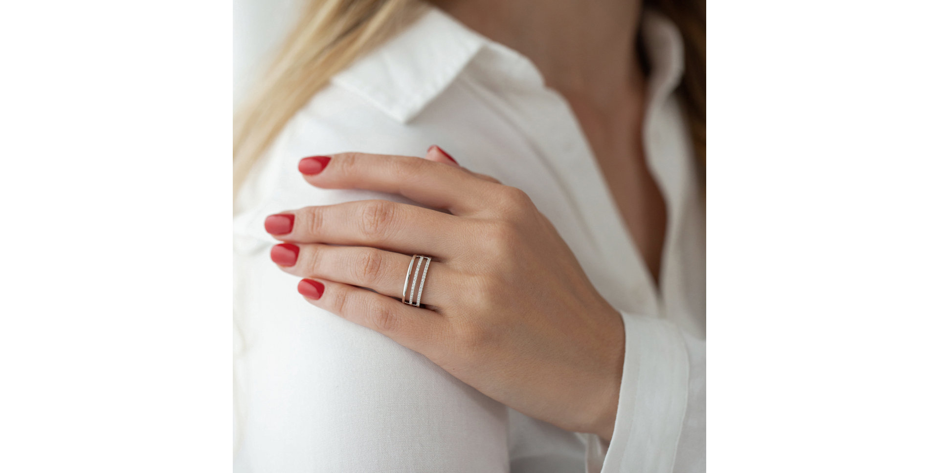 Prsten s diamanty Dream Infinity