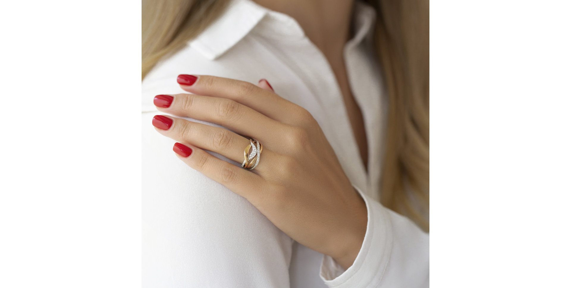 Prsten s diamanty Alisabeth