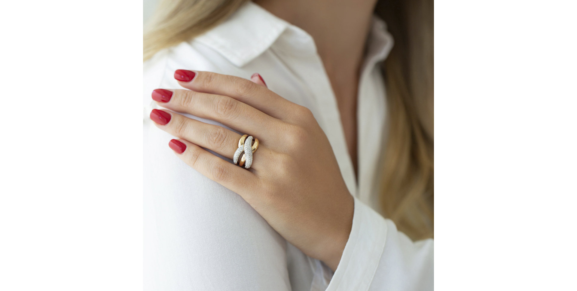 Prsten s diamanty Pascal