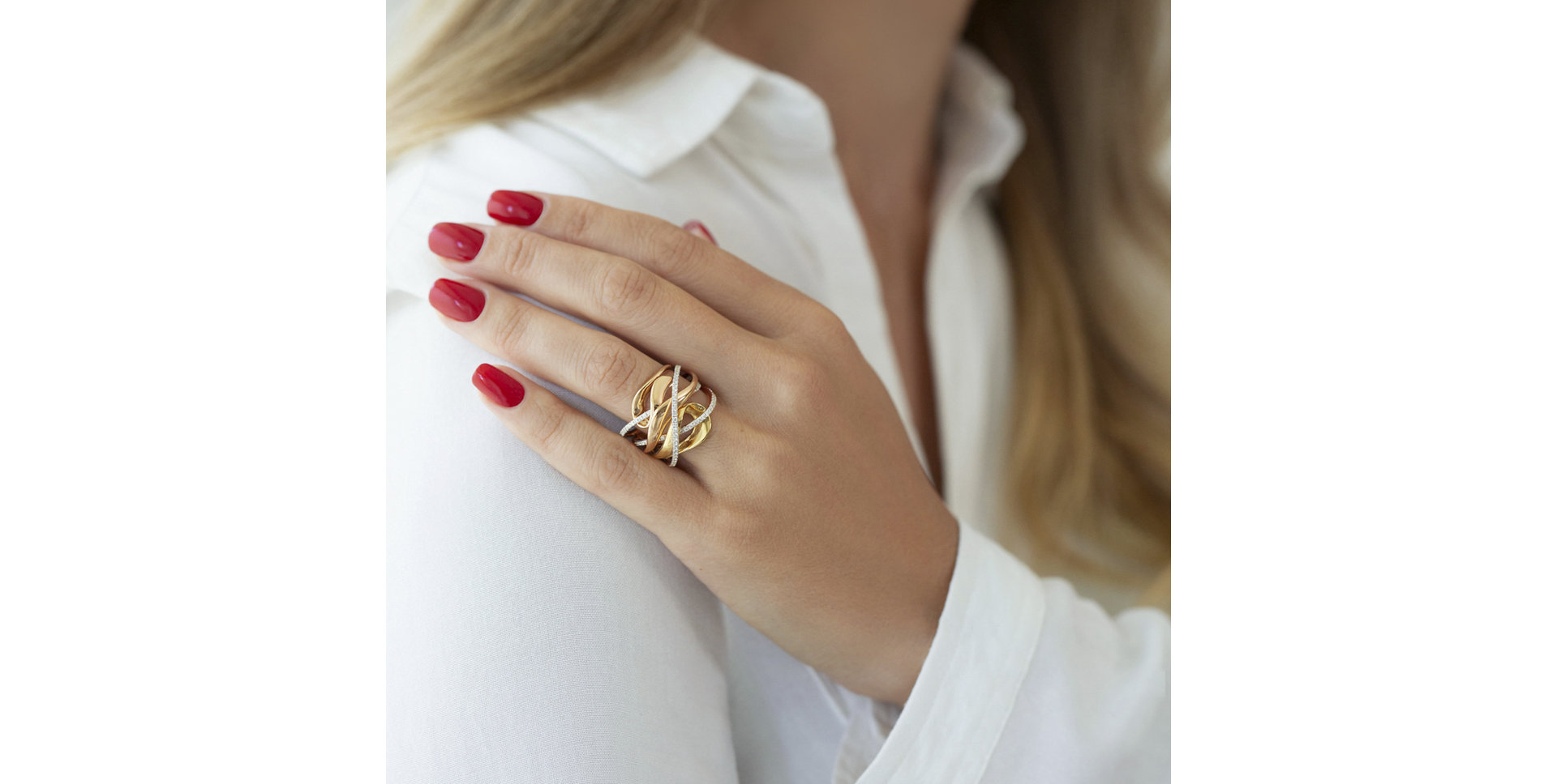 Prsten s diamanty Bernardin