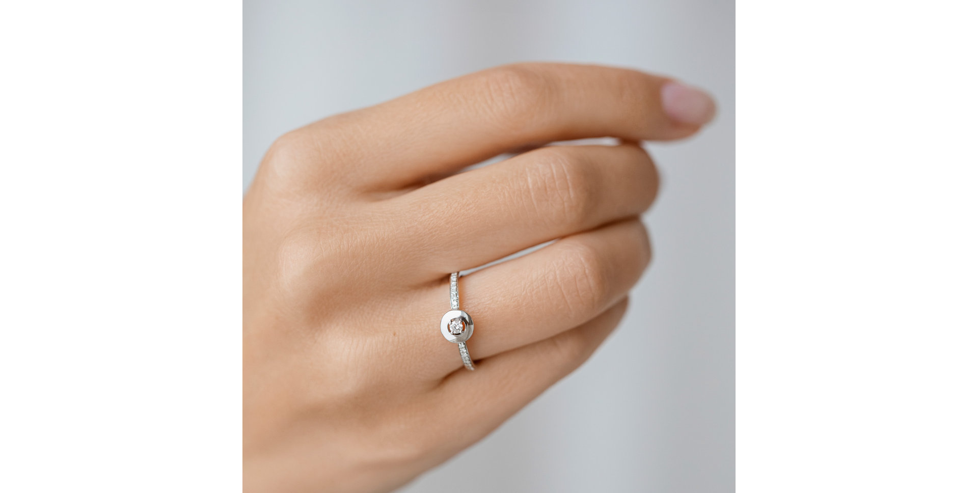 Prsten s diamanty Moon Opus