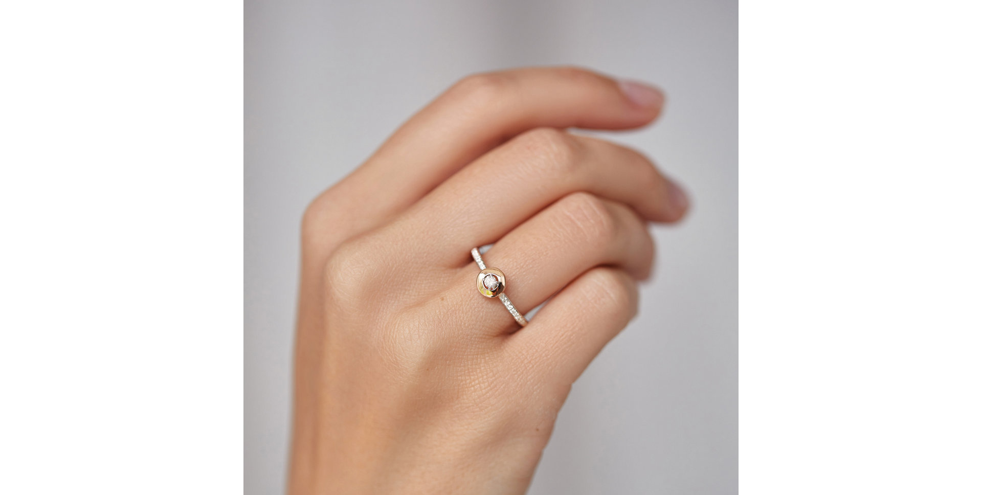 Prsten s diamanty Moon Opus