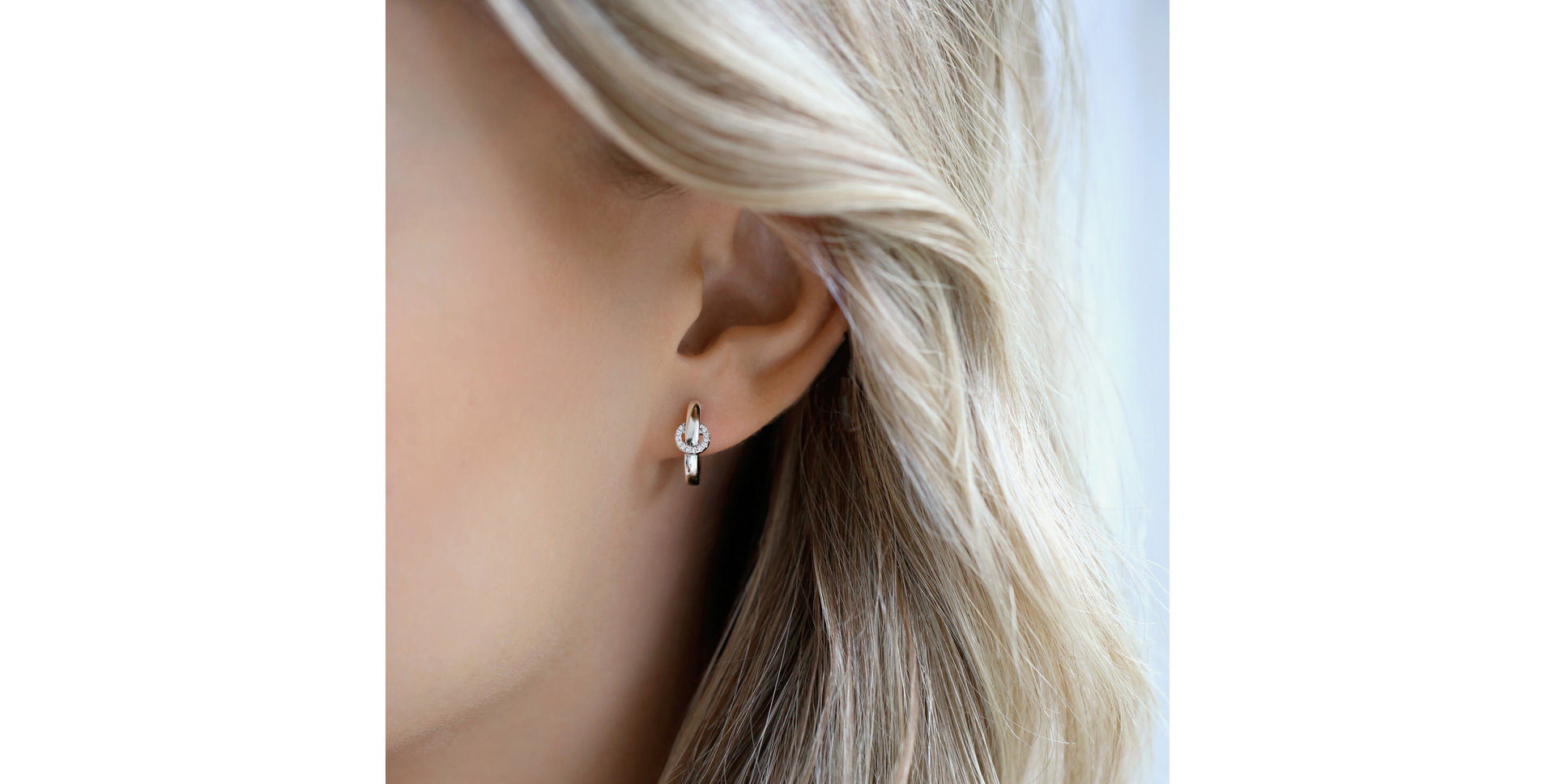 Náušnice s diamanty Moonlight Streamer