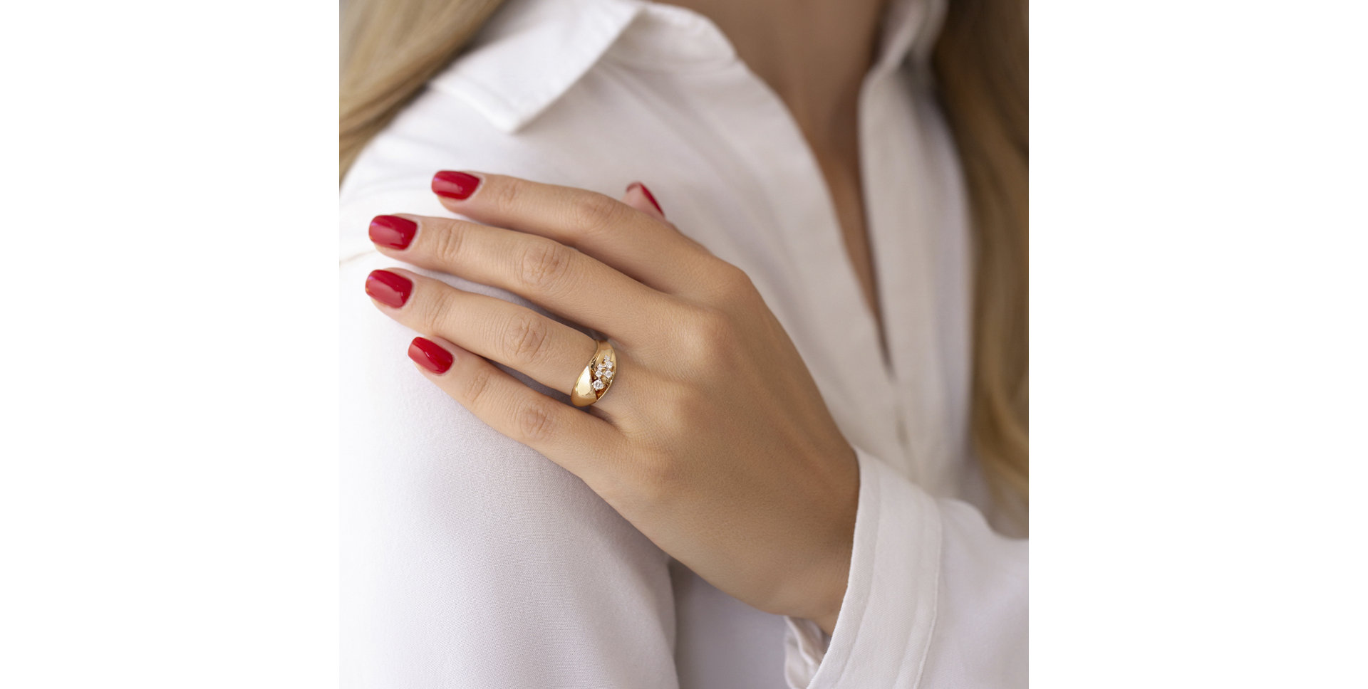 Prsten s diamanty Katallina