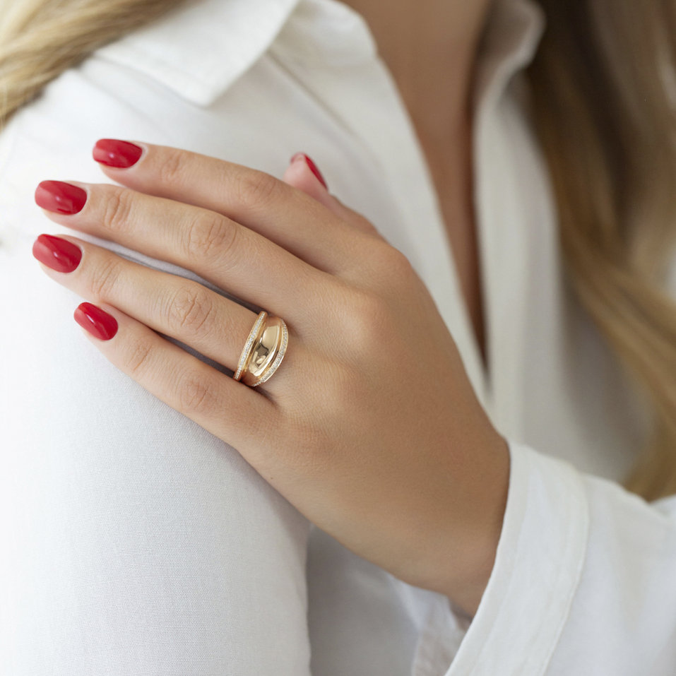 Prsten s diamanty Rita