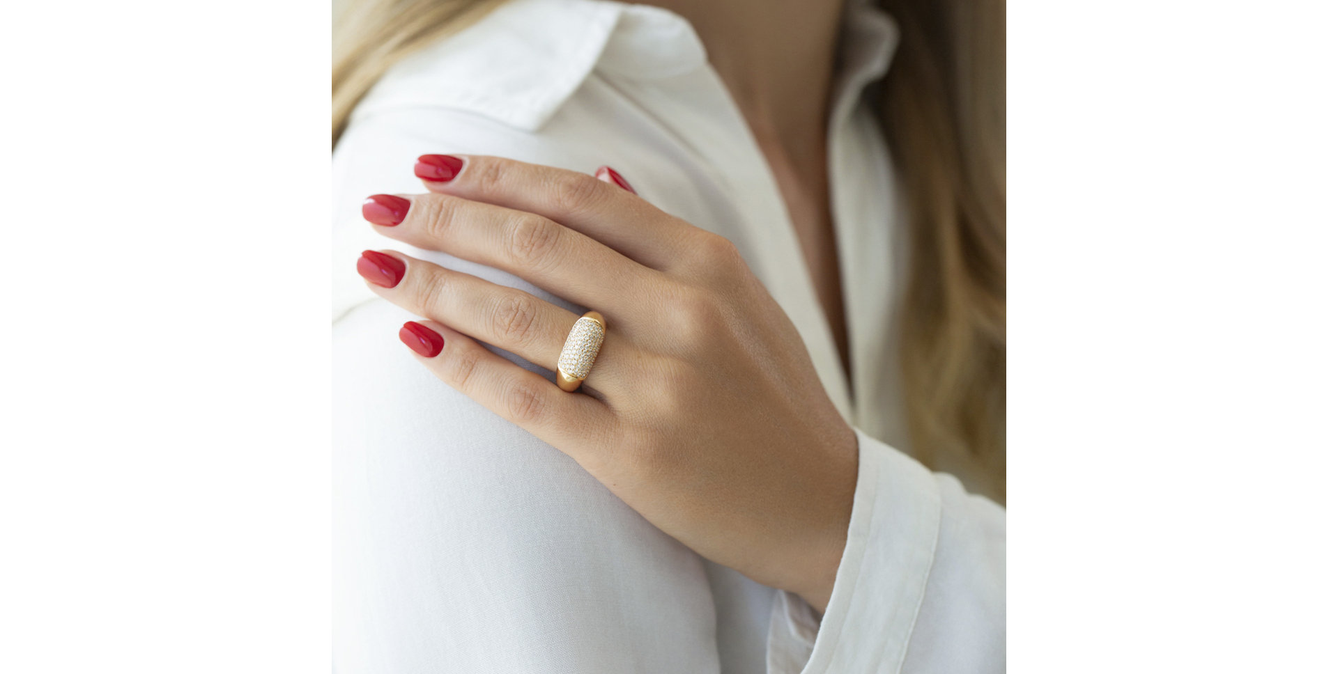 Prsten s diamanty Didier