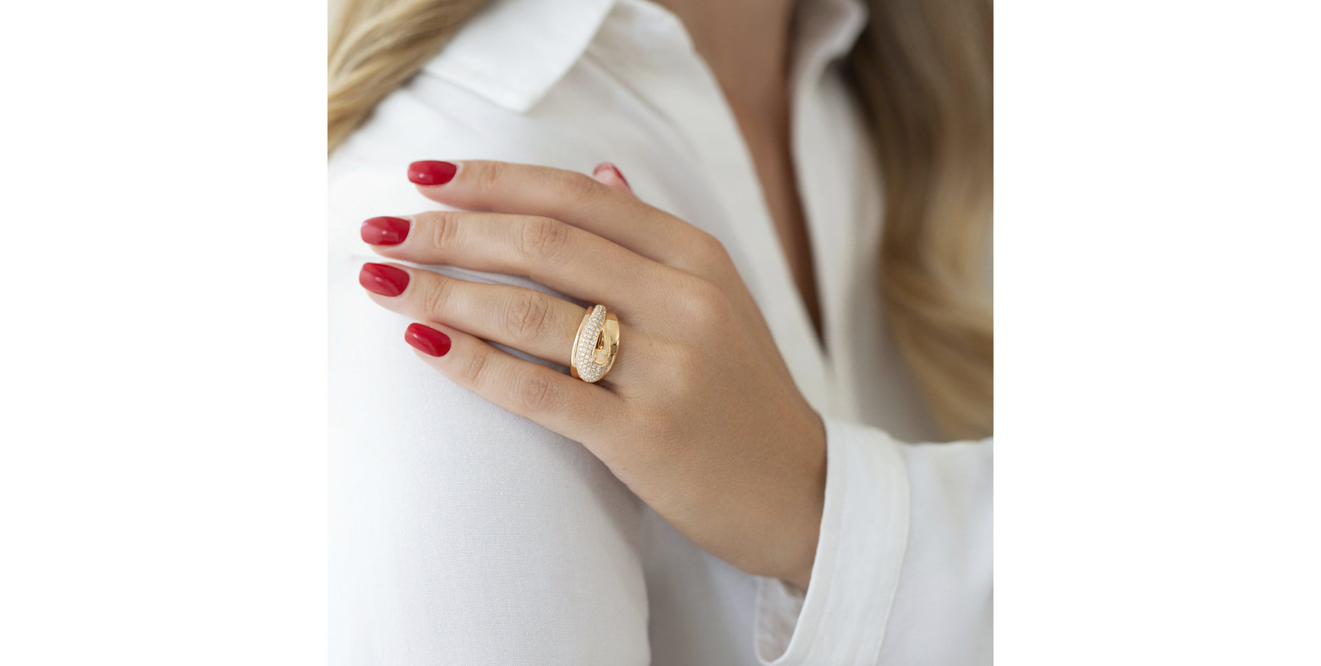 Prsten s diamanty Sophie