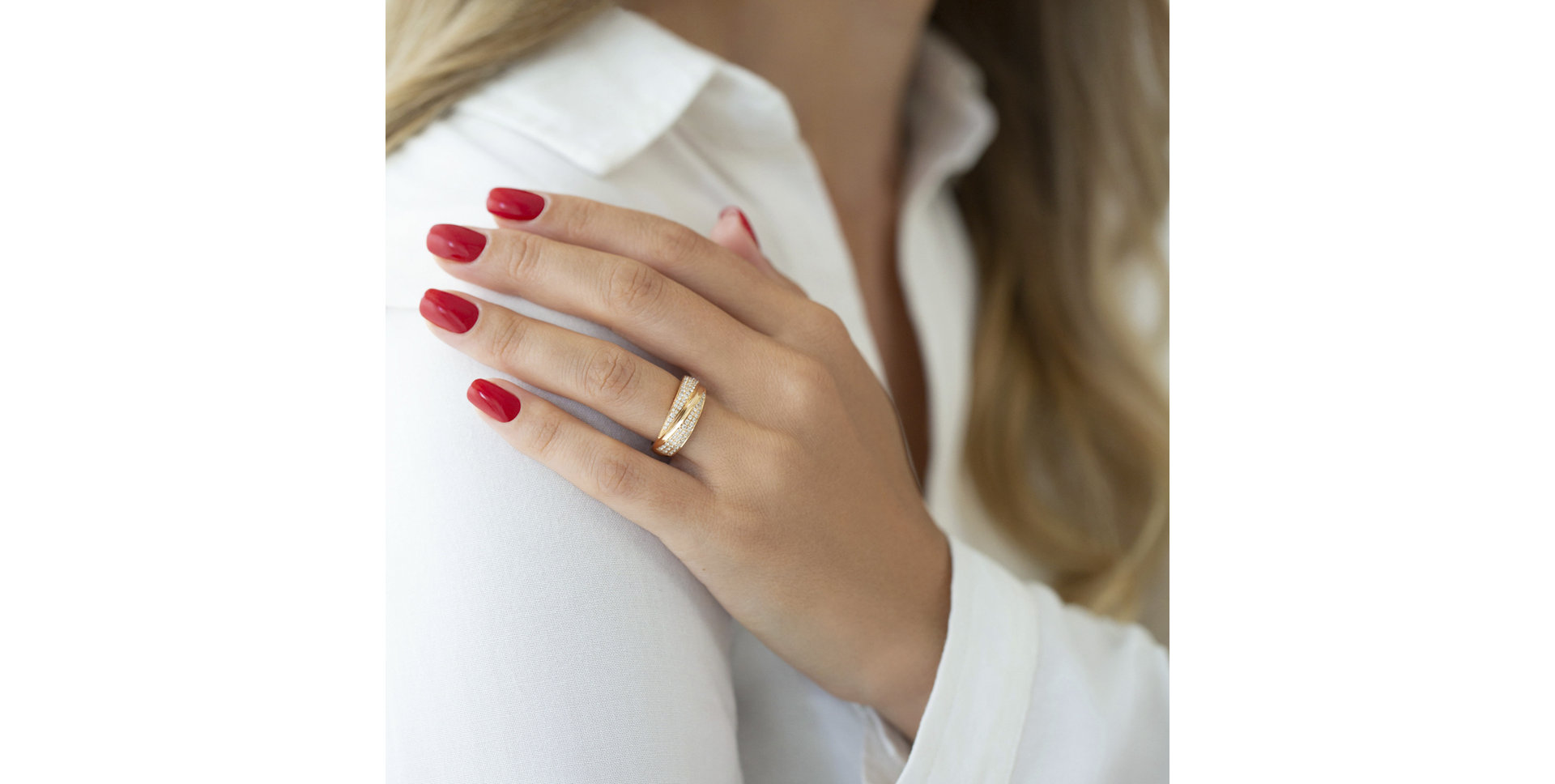 Prsten s diamanty Marcellino