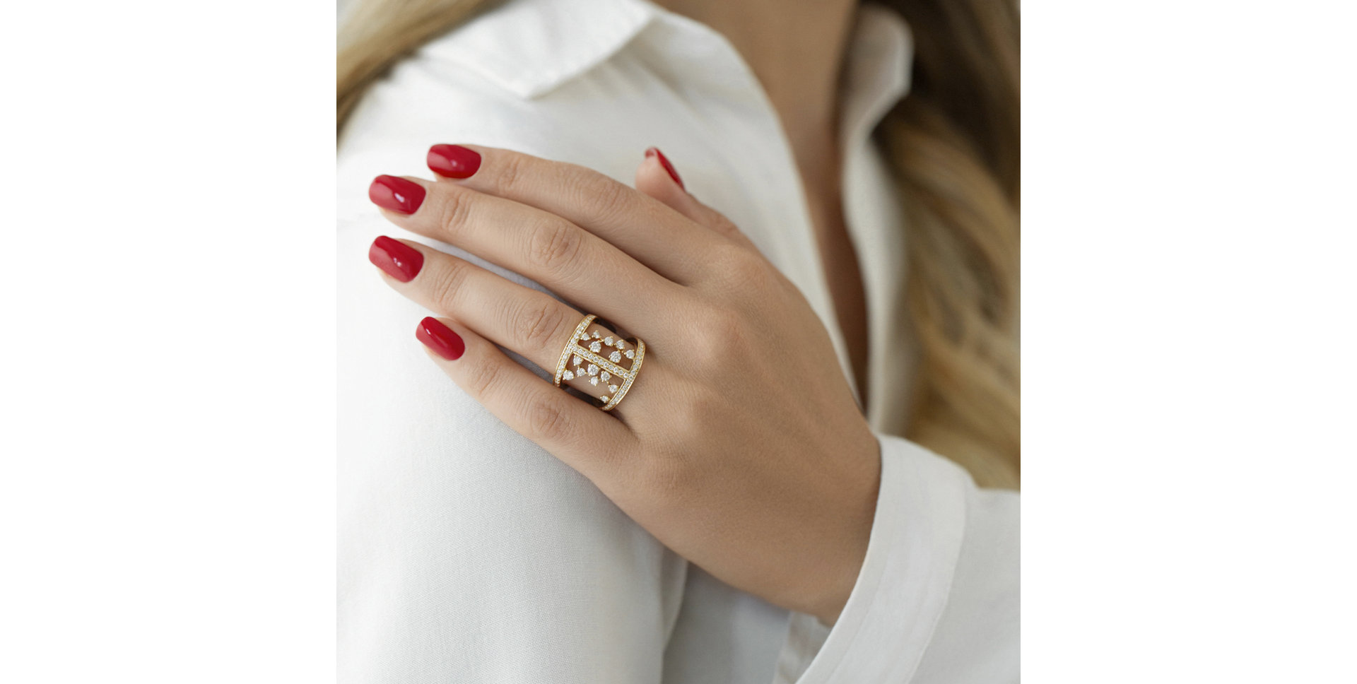 Prsten s diamanty Goddess Symphony