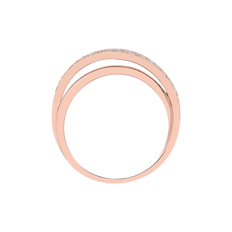 Prsten s diamanty Romantic Labyrinth