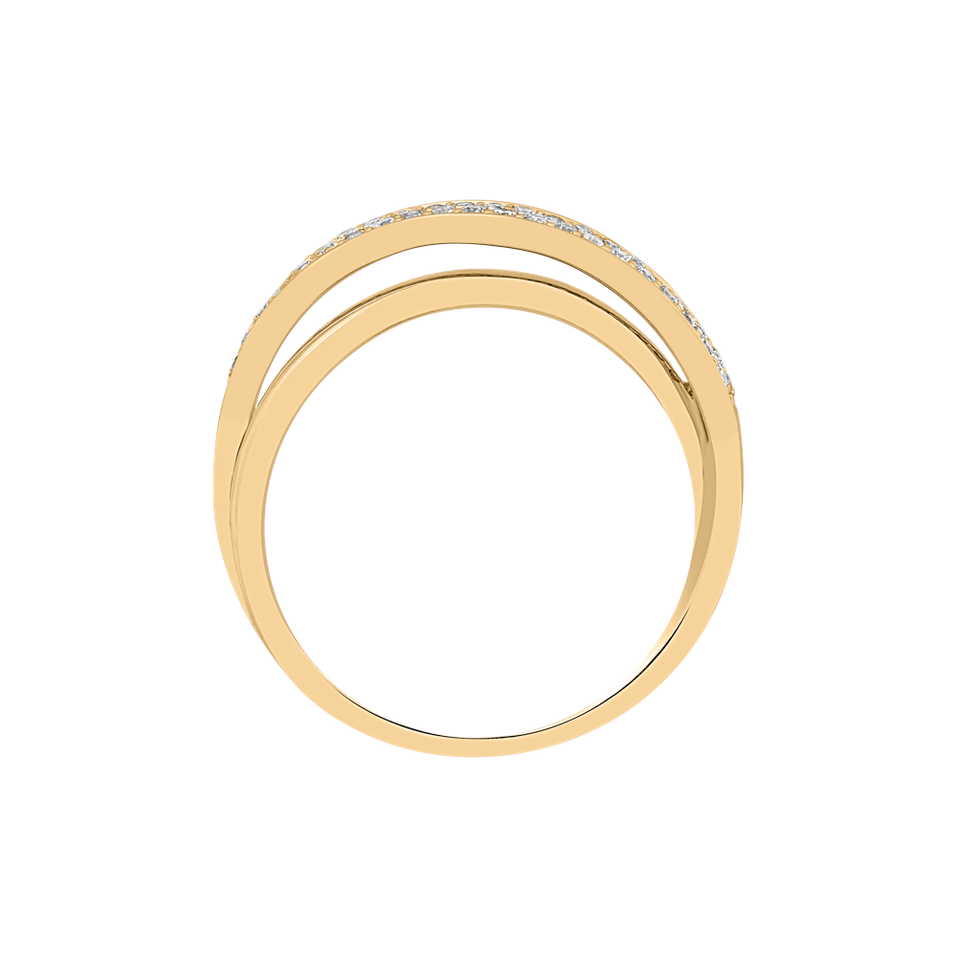 Prsten s diamanty Romantic Labyrinth