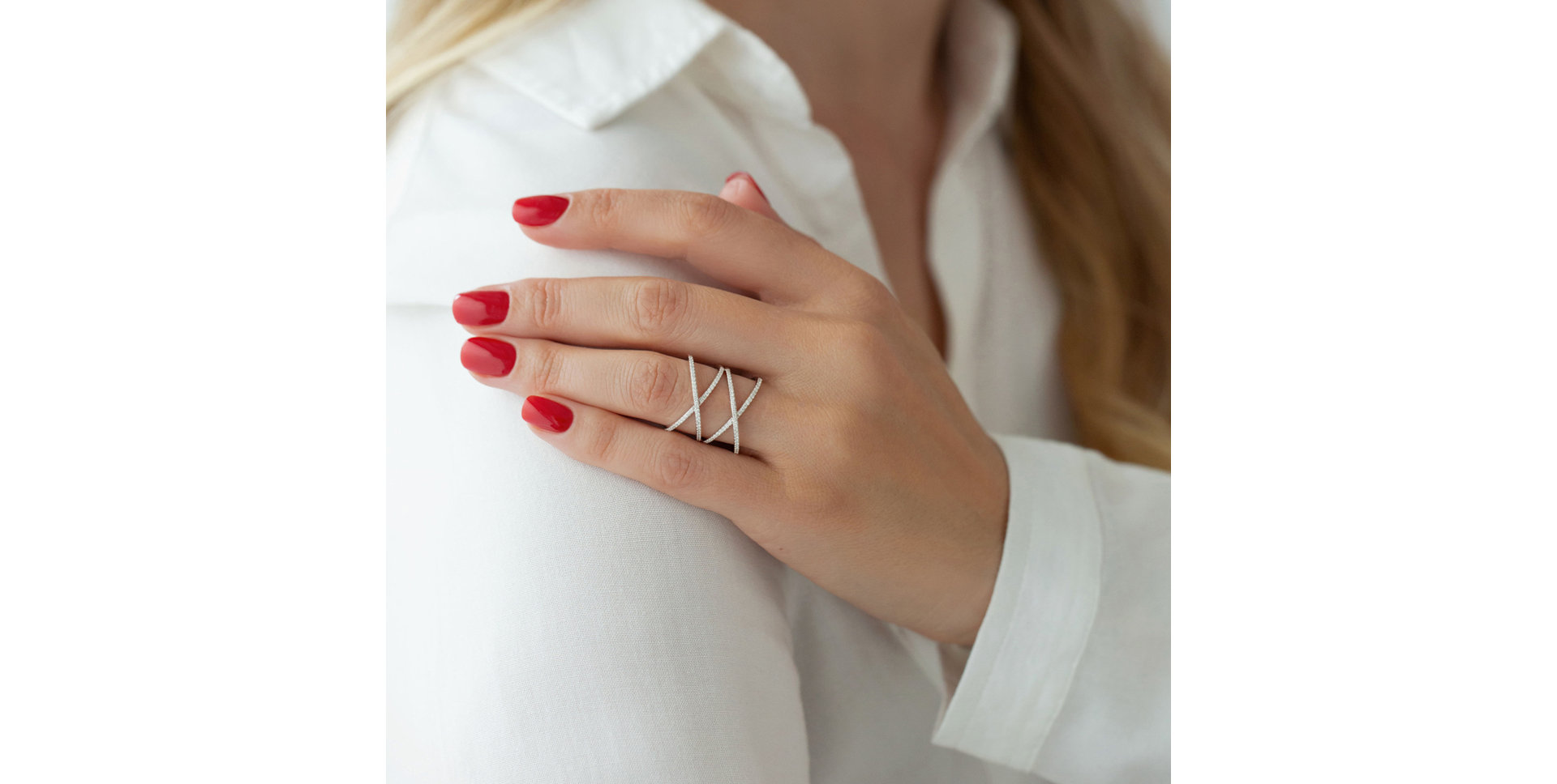 Prsten s diamanty Angel Lure