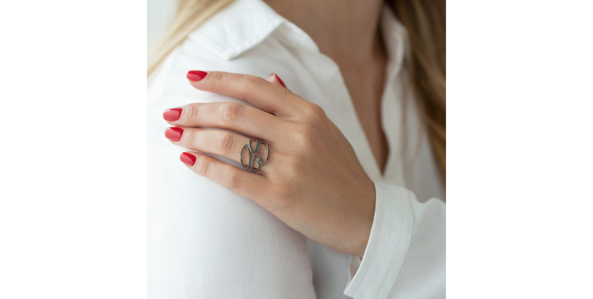 Prsten s diamanty Sun Lure