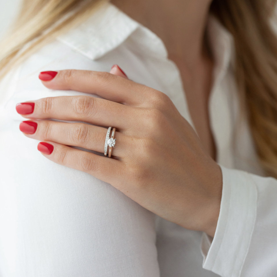 Prsten s diamanty Mathilde