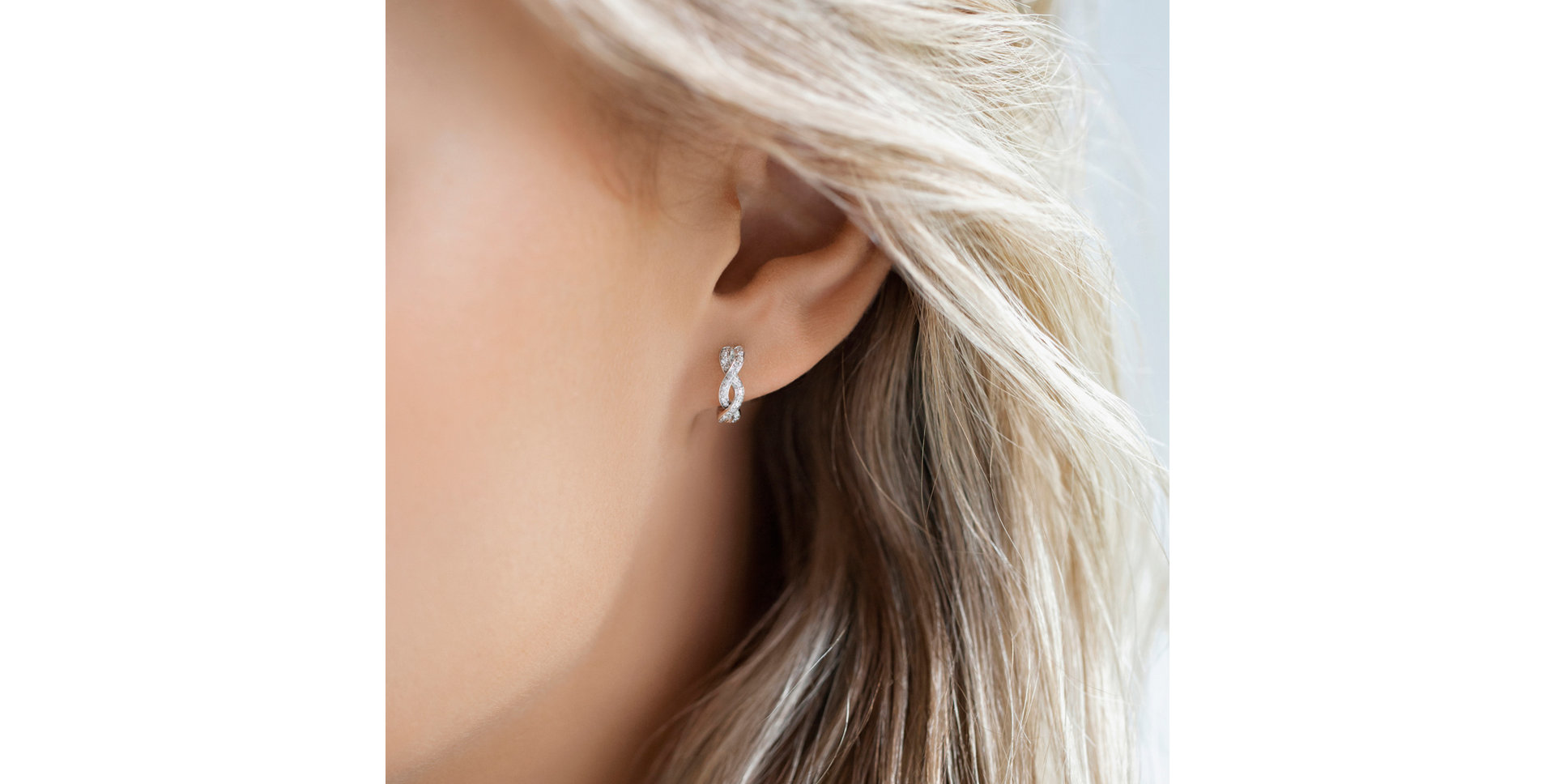 Náušnice s černými diamanty Dream Symphony