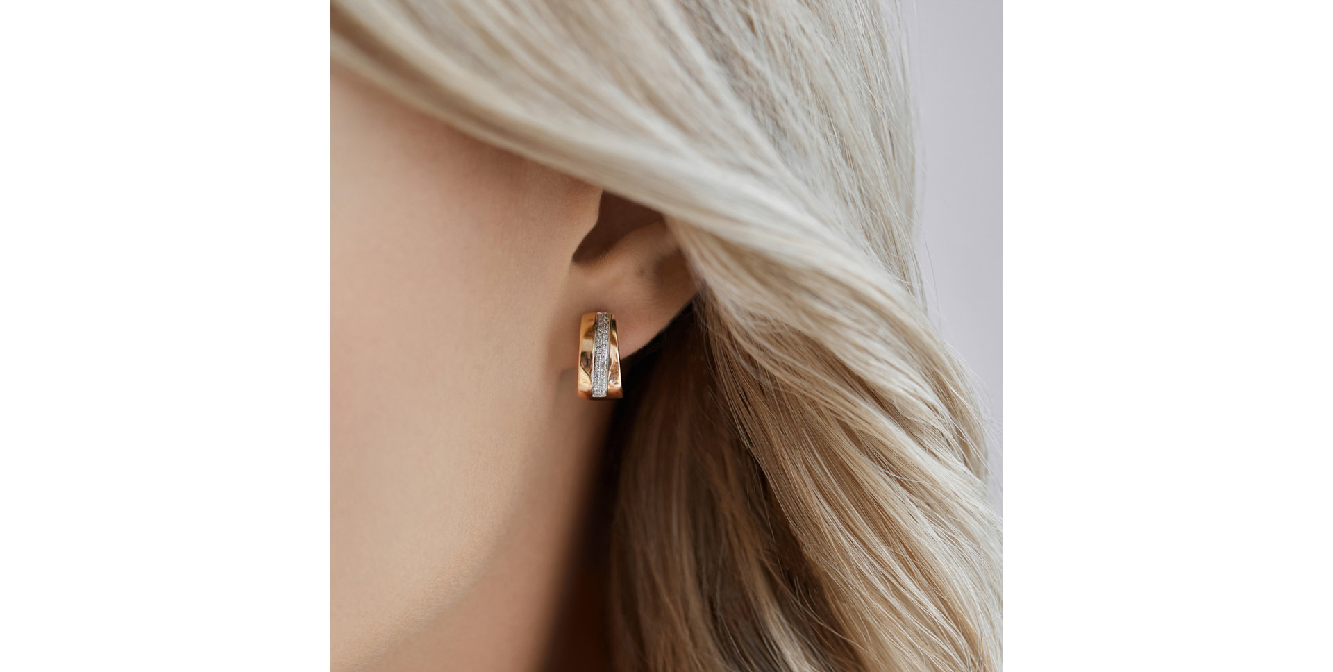 Náušnice s diamanty Sparkling Dew