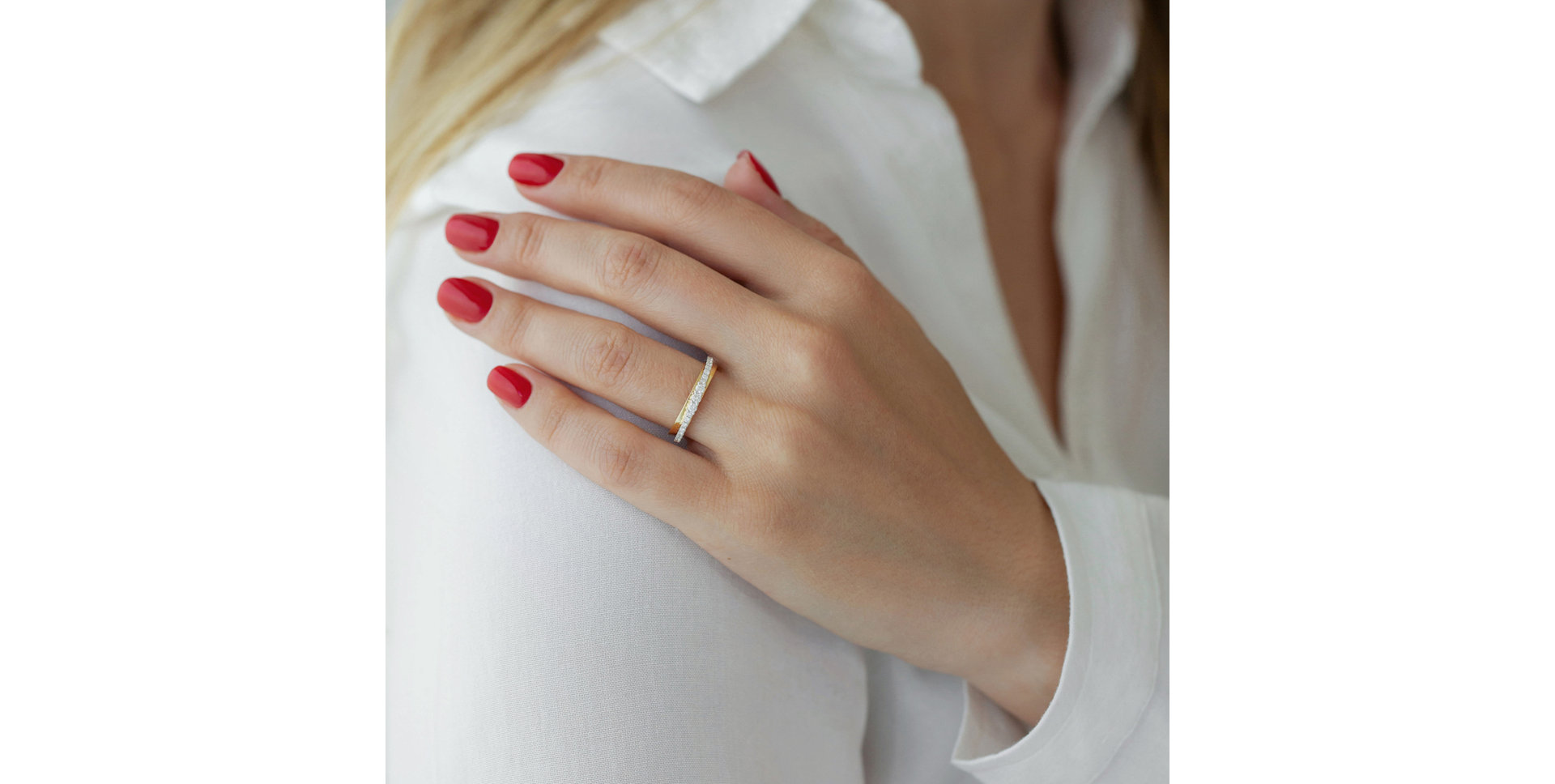 Prsten s diamanty Countess Andromeda