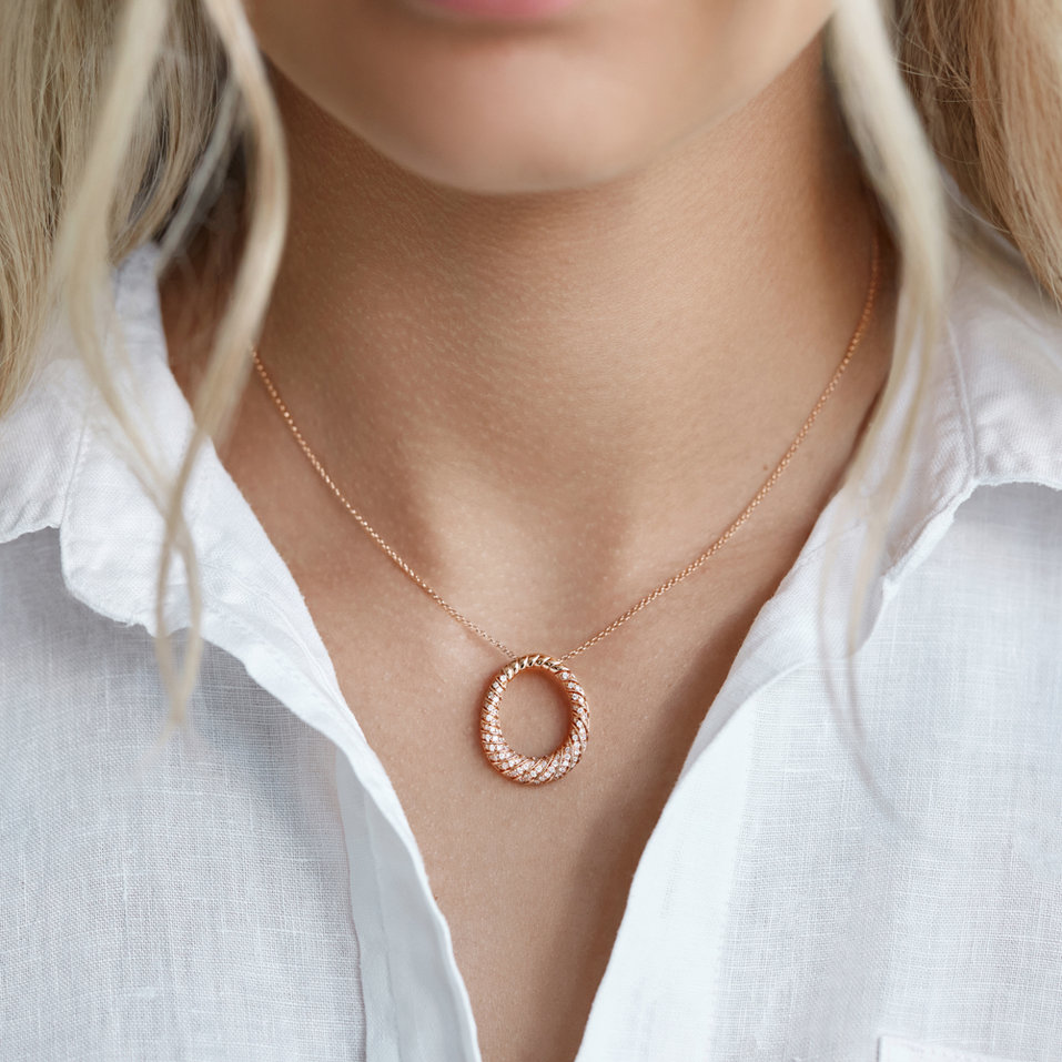 Přívěs s černými diamanty Gala Night