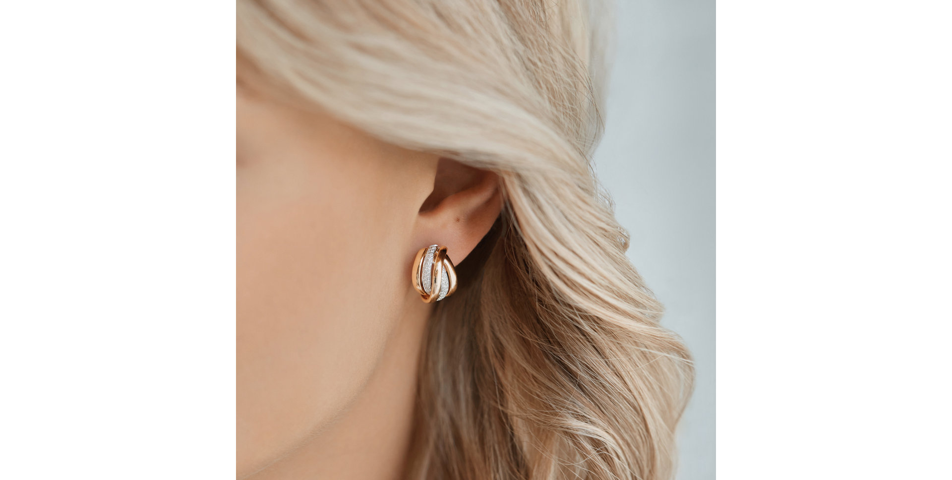 Náušnice s diamanty Festive Moment