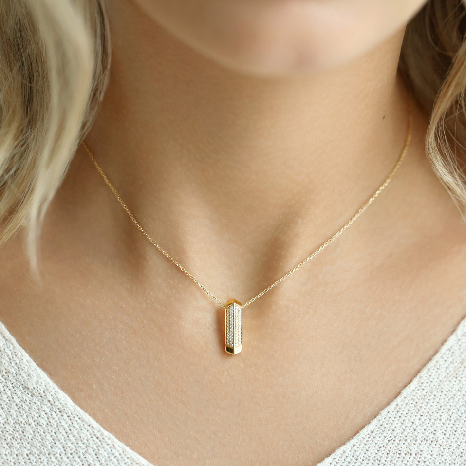 Přívěs s diamanty Sunshine Opium