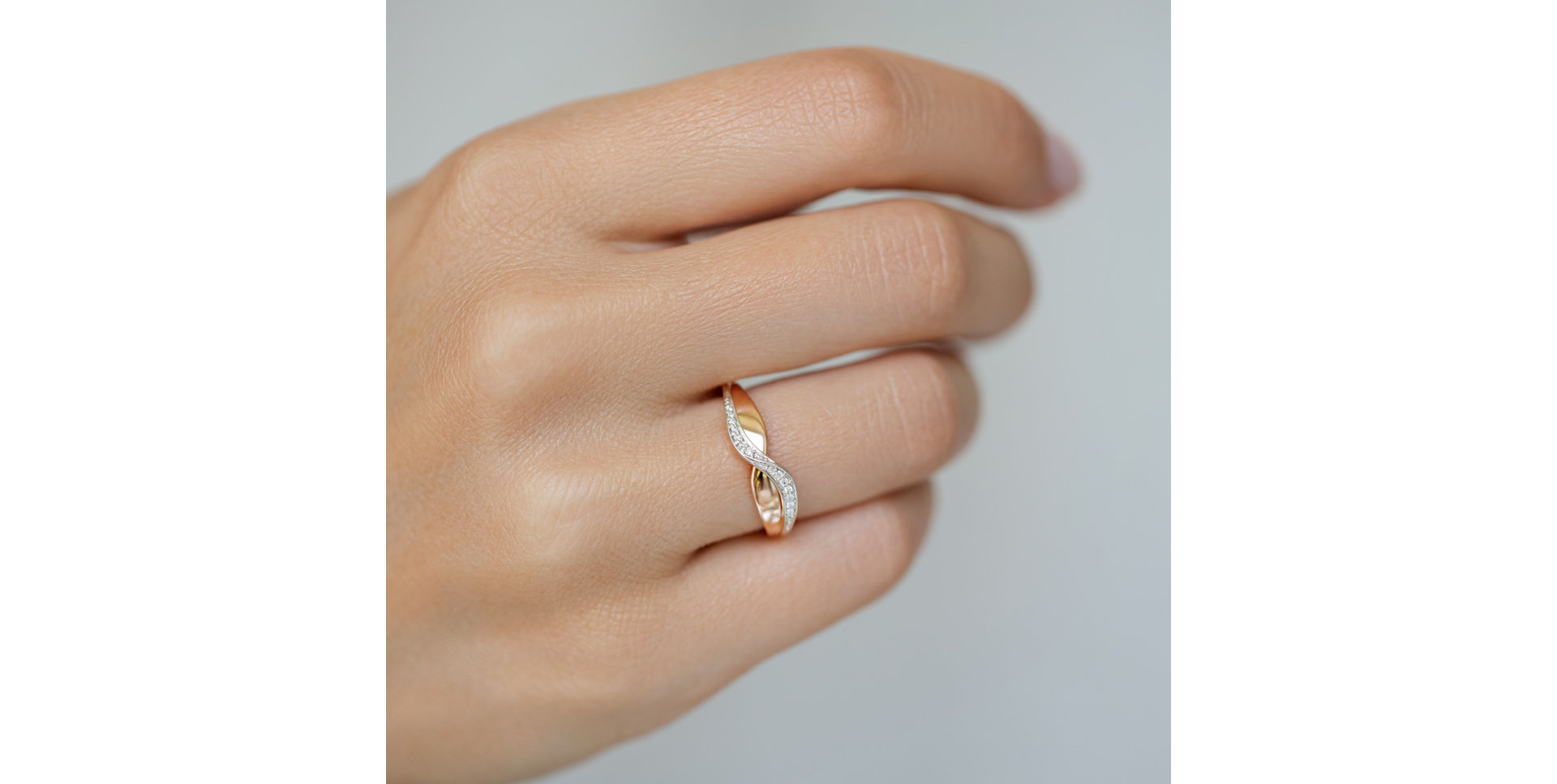 Prsten s diamanty Eternity Sea