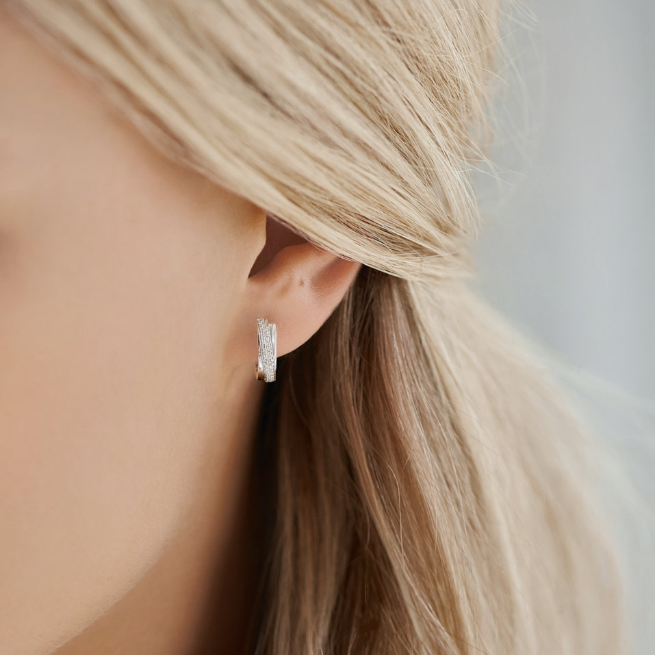 Náušnice s diamanty Heaven Pleasure