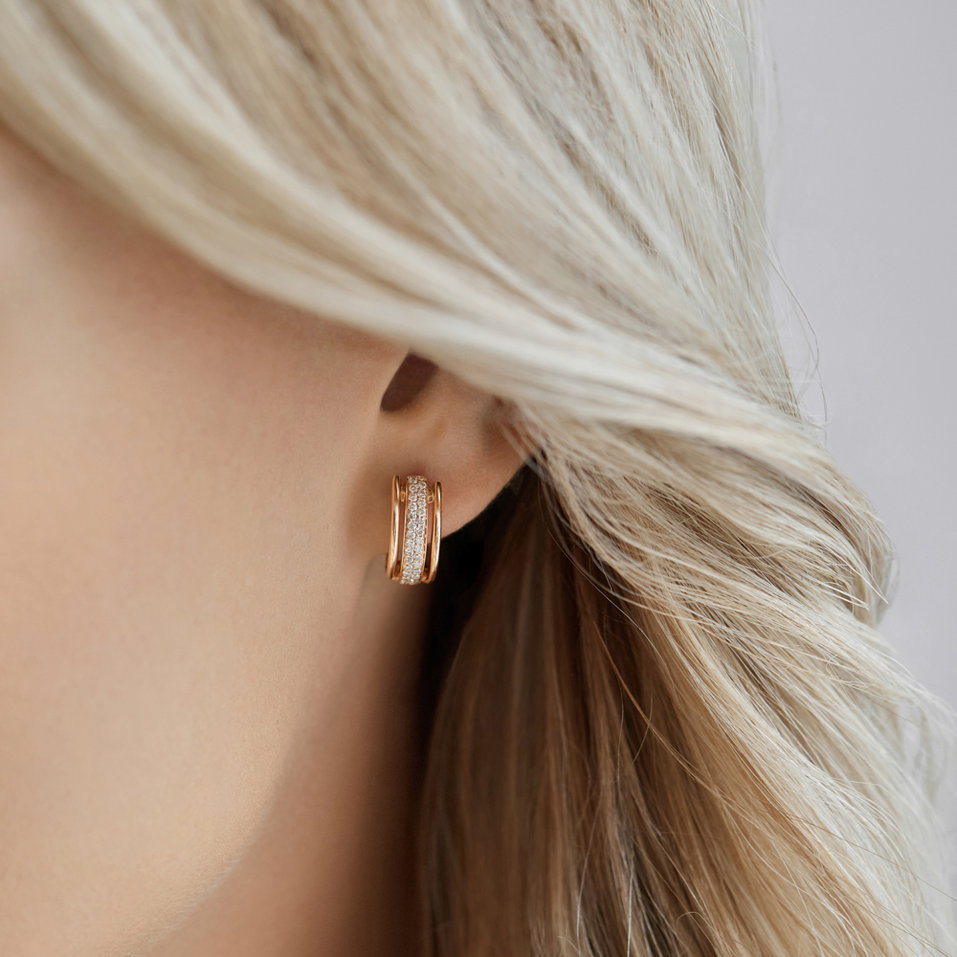 Náušnice s diamanty Daylight Glory