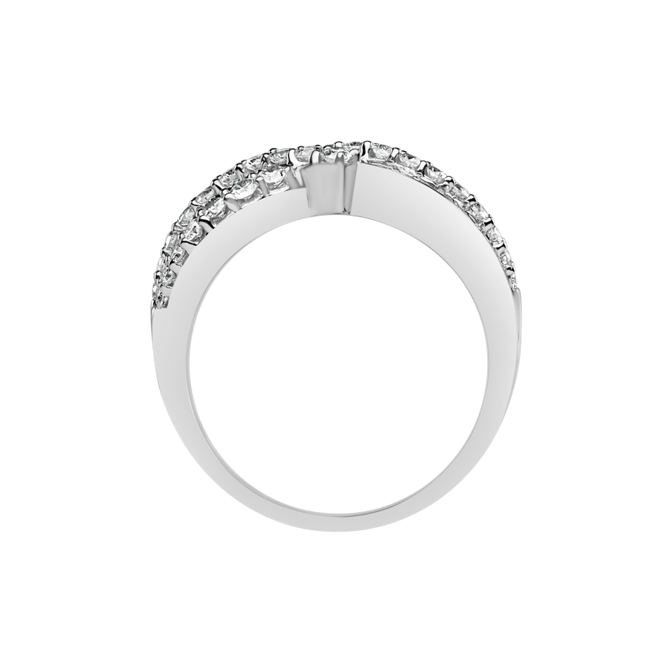 Prsten s diamanty Hermine