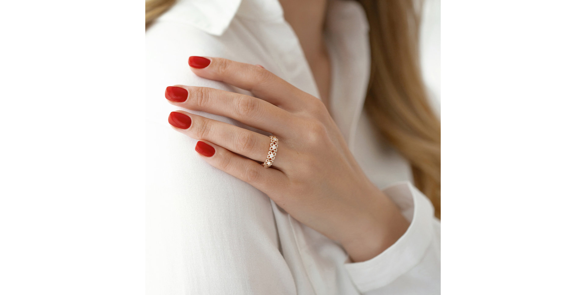 Prsten s diamanty Brave Oath