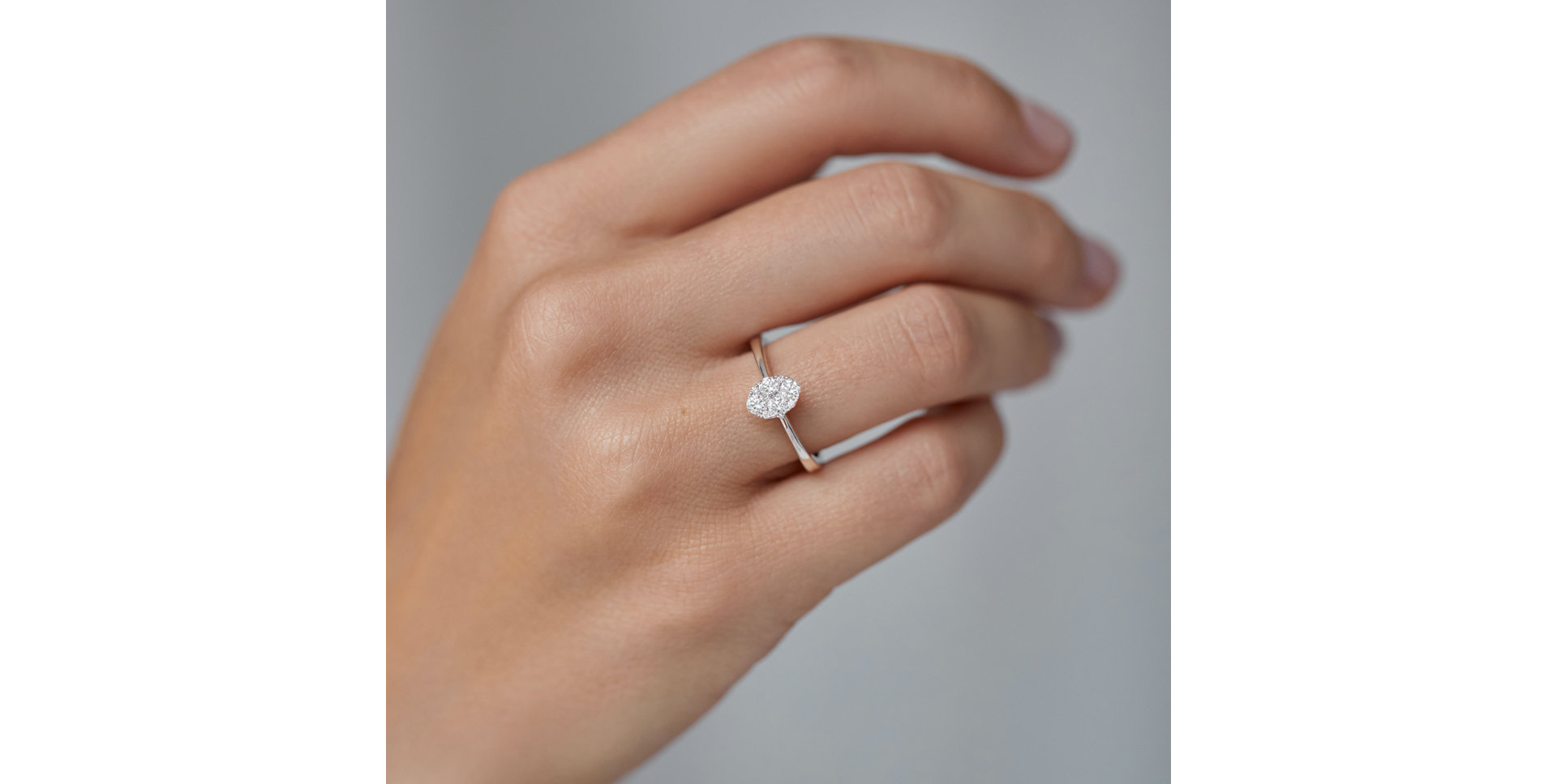 Prsten s diamanty Night Spark