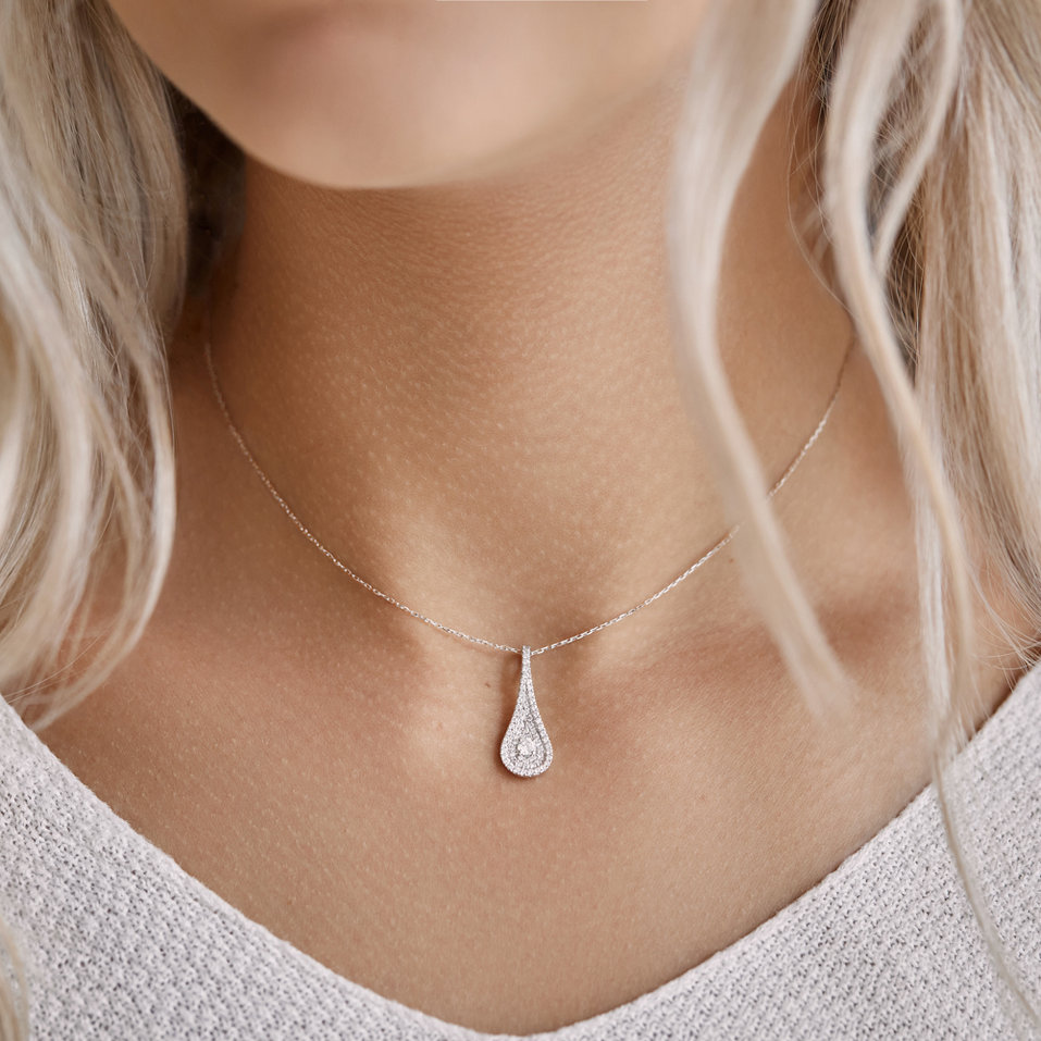 Přívěs s diamanty Classy Drop