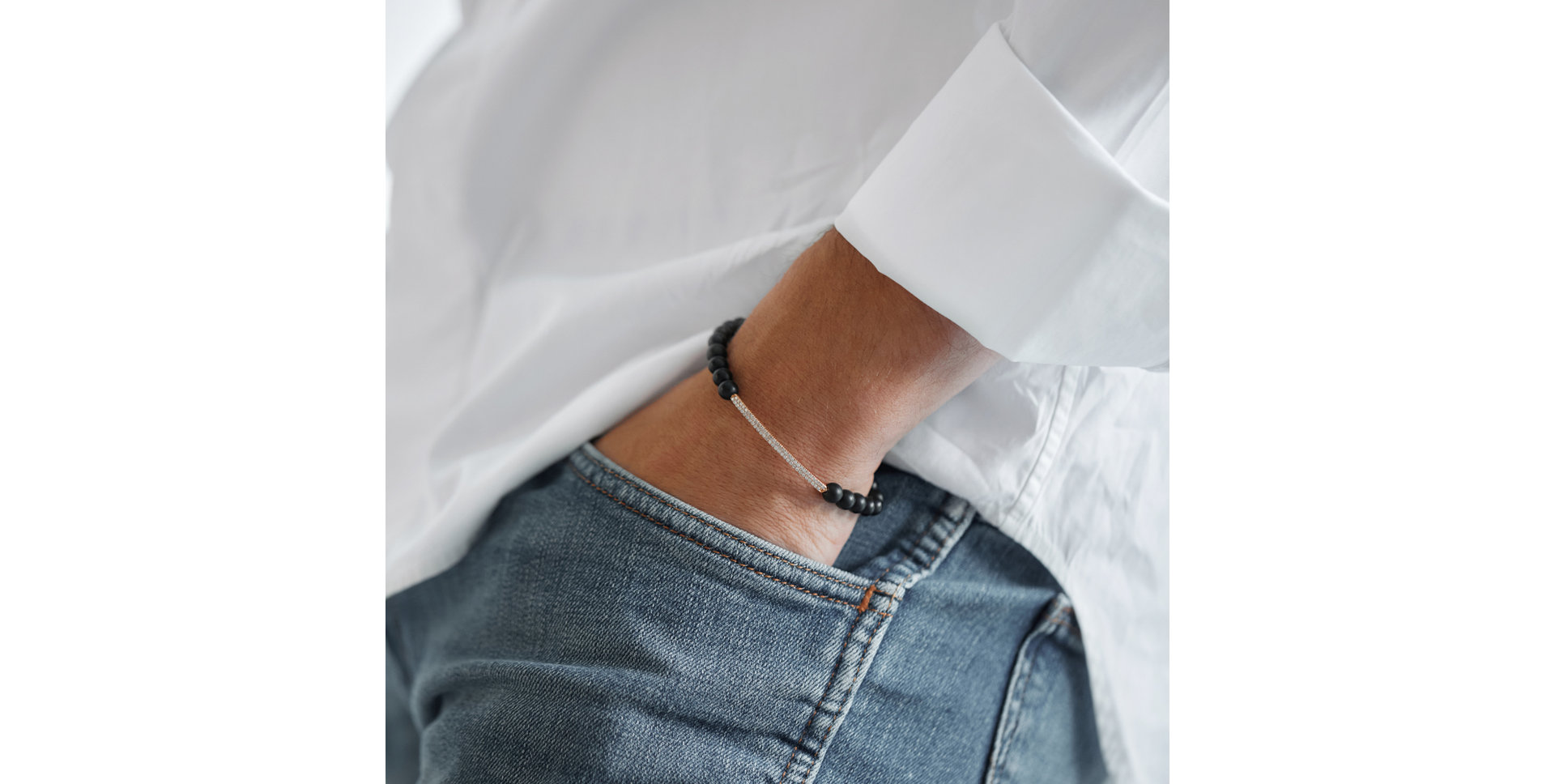 Náramek s diamanty Benedica